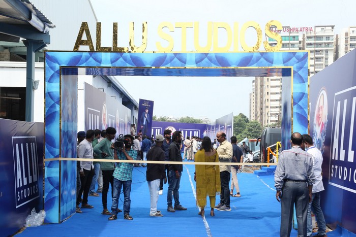 Allu Studios Launch By Chiranjeevi